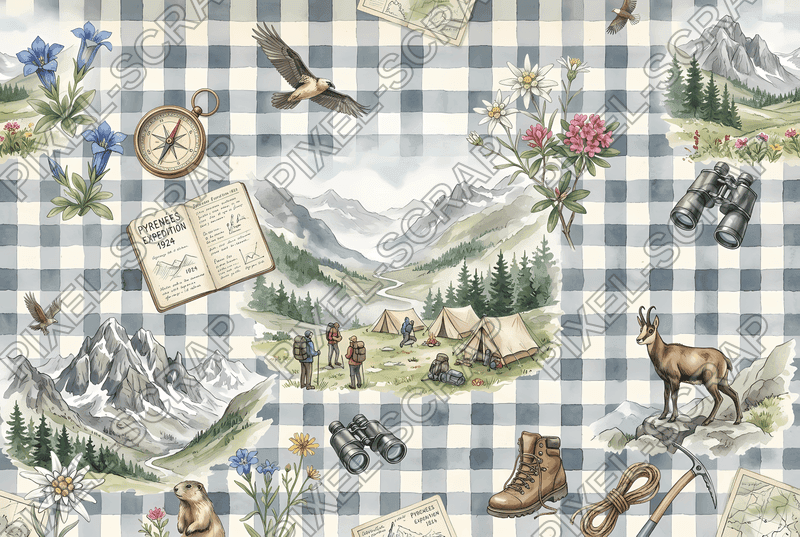 Vintage Topo Map