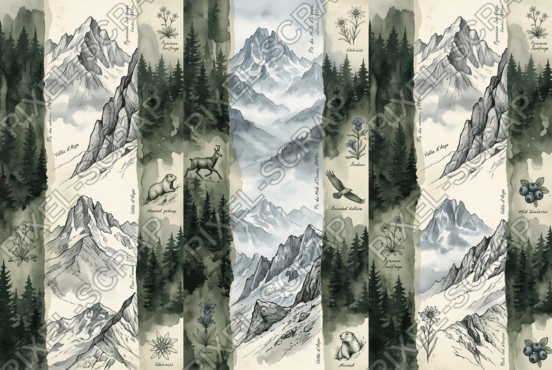 Mountain Star Lace