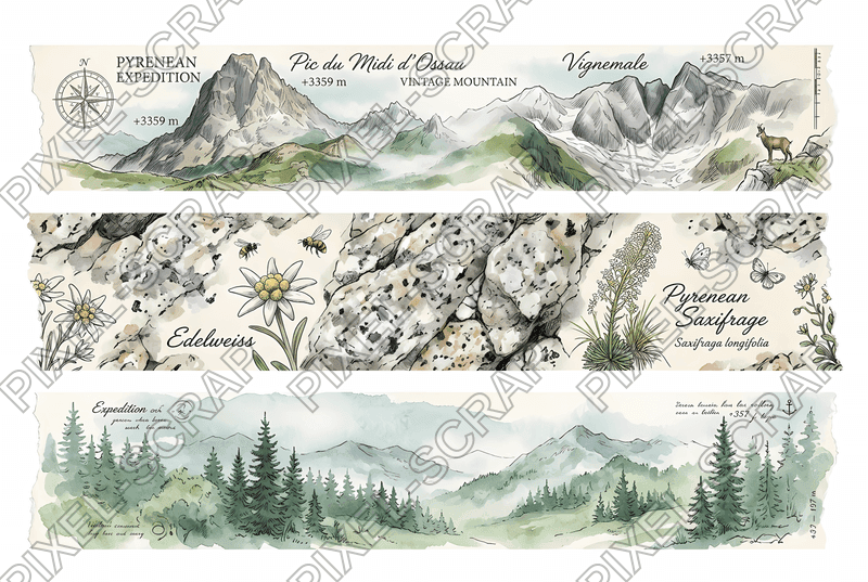 Peak & Rock Washi