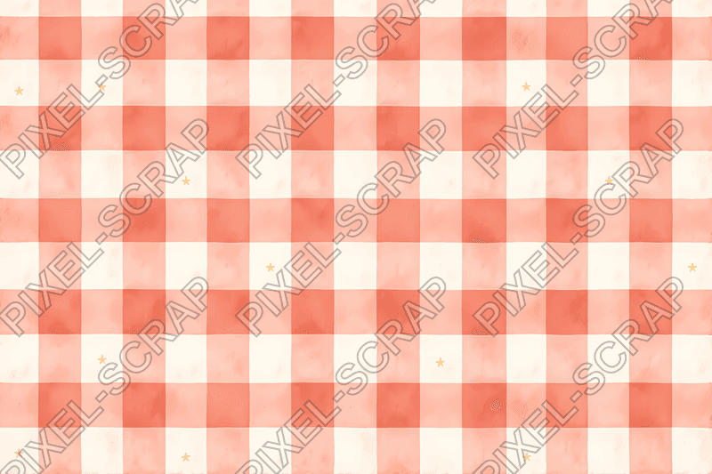 Terracotta Gingham