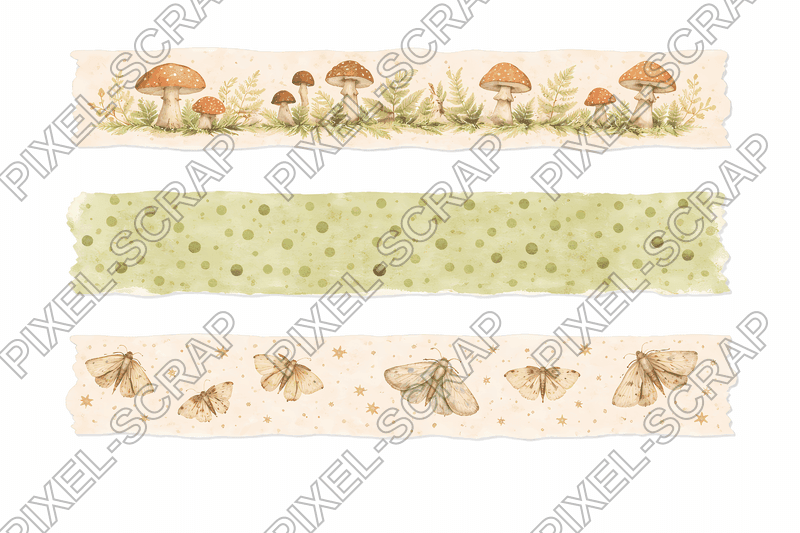 Mushroom Washi