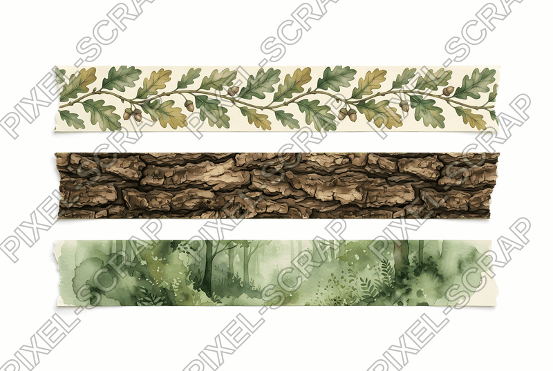 Vine & Bark Washi