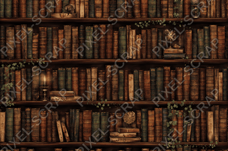 Bookshelves Pattern