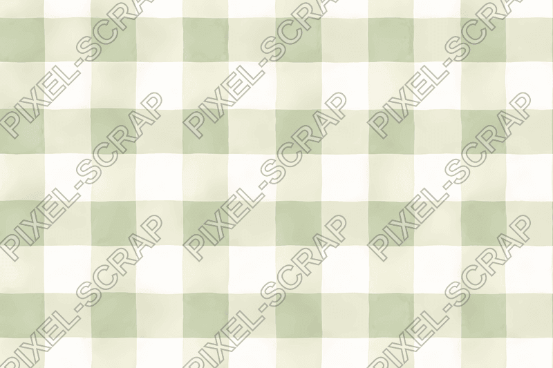 Sage Gingham