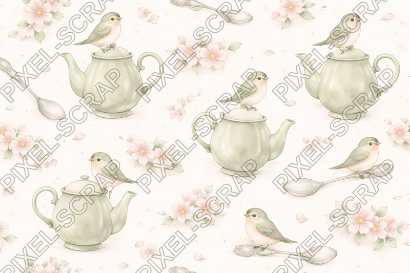 Birds and Teapots