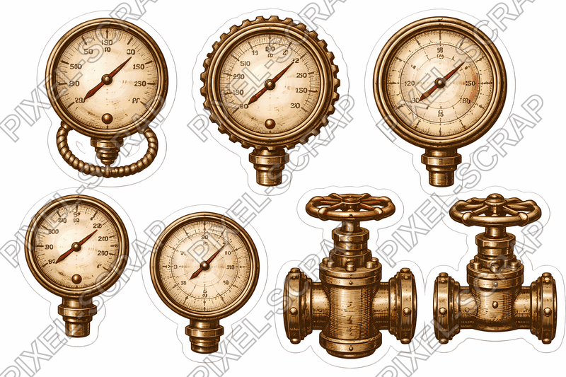 Gauges and Valves