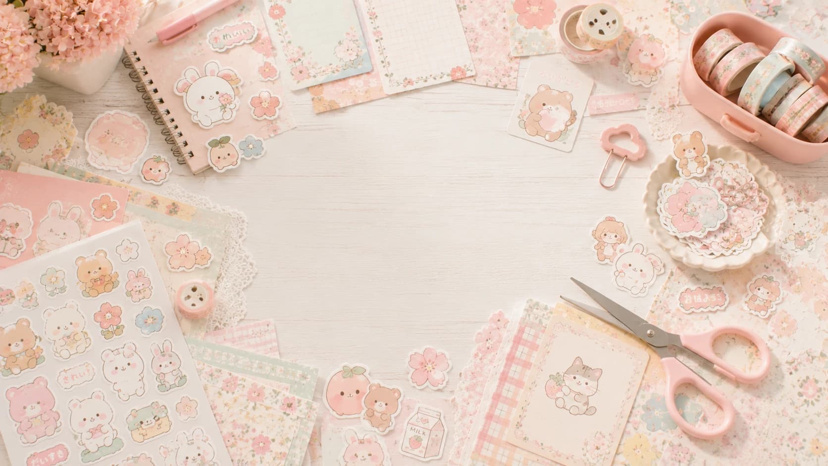 Kawaii Scrapbook Ideas for Beginners: Cute Pastel Layouts, Printable Paper, and Easy DIY Journal Projects