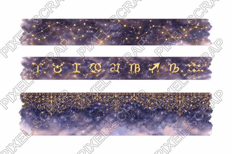 Zodiac Washi