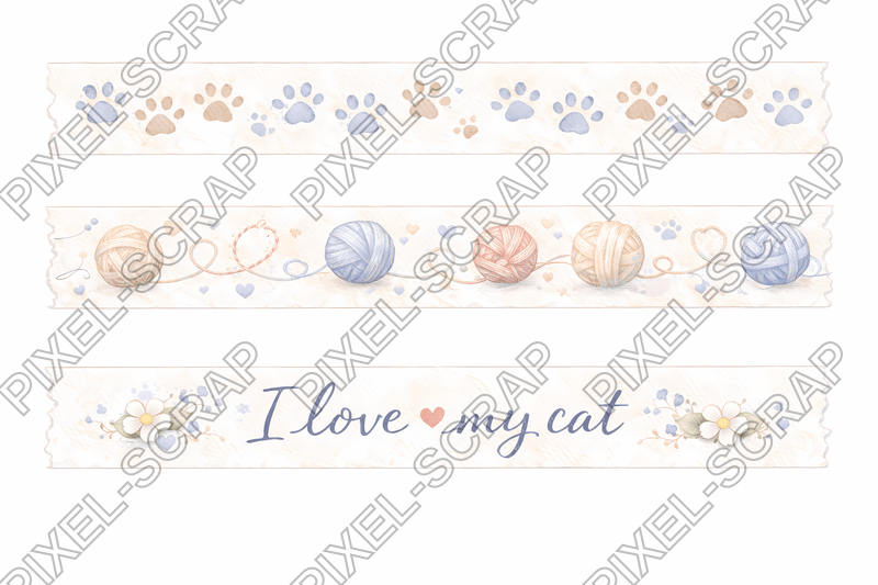 Love Cat Washi