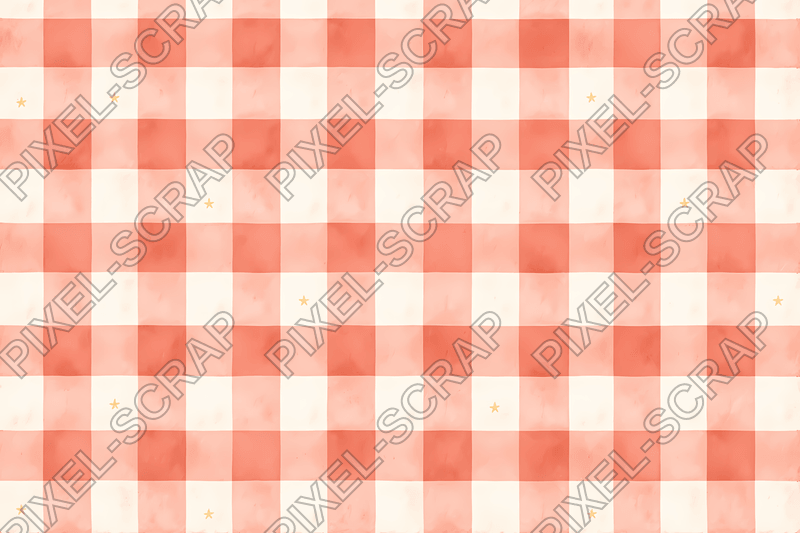 Terracotta Gingham