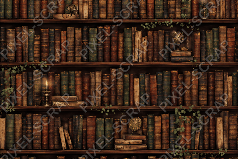 Bookshelves Pattern