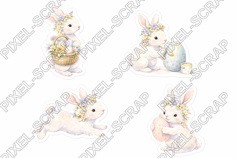 Whimsical Bunnies
